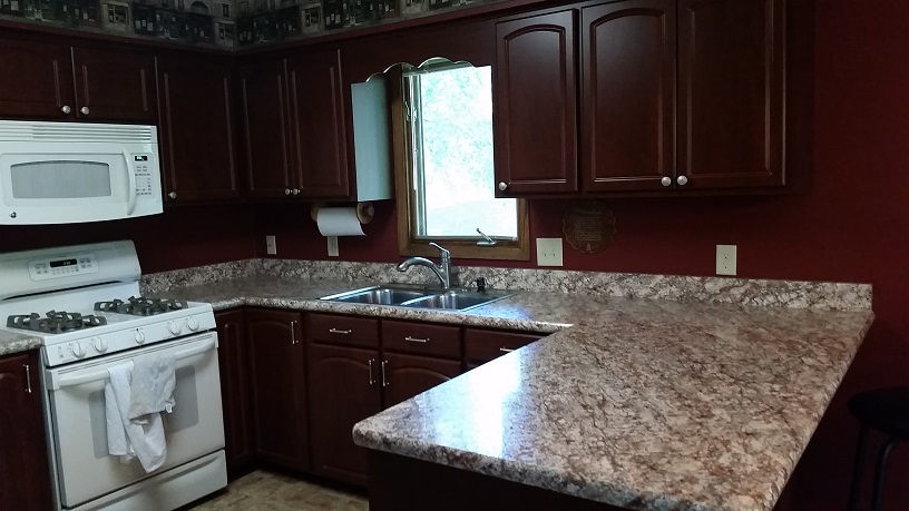 Kitchen Cabinets and Counter Tops Remodeled in Champlin